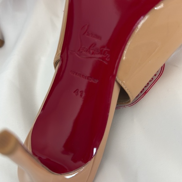 Brand new CL sling back heels EU 41 - Picture 2 of 6